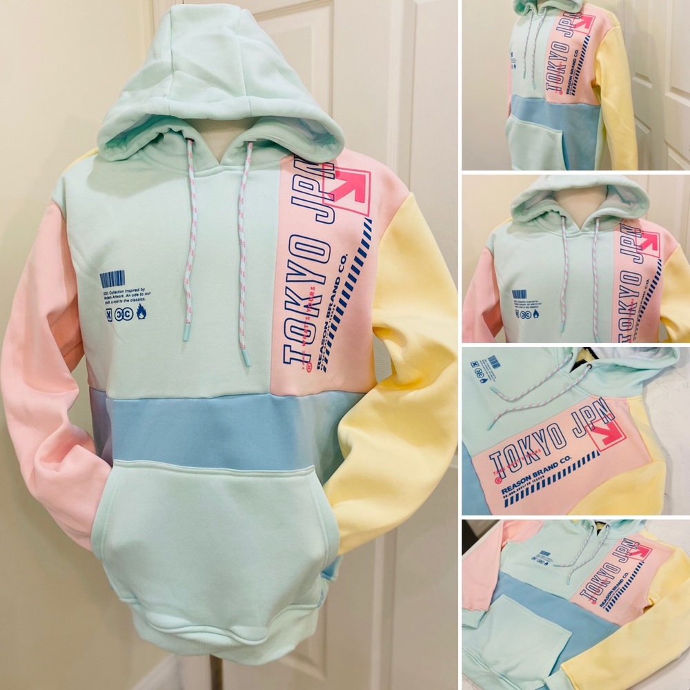 Tokyo, Japan Multi Color Hoodies